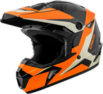 YOUTH MX-46Y CYCLUS HELMET BLACK/ORANGE YM