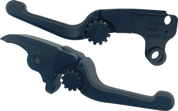 ANTHEM SHORTY LEVER SET BLACK CVO FLHX/FLTR23-26 FLHX/FLTR24