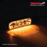CYCLONE LED TURN SIGNALS SEQUENTIAL BLACK PAIR | HE049101