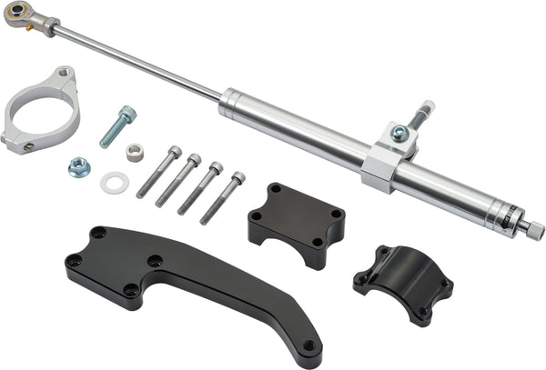 STEERING DAMPER SILVER 17-25 FLT