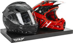 DOUBLE HELMET SHELF