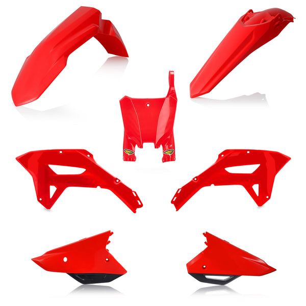 5 PIECE BODY KIT RED/BLACK
