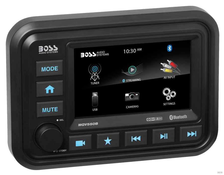 5" TOUCH SCREEN BT RECEIVER (CAN BE USED WITH BPRZRD) | MGV550B