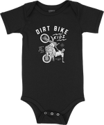 12 O'CLOCK ONESIE BLACK NEWBORN