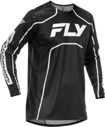 RAYCE BICYCLE JERSEY BLACK/WHITE 2X