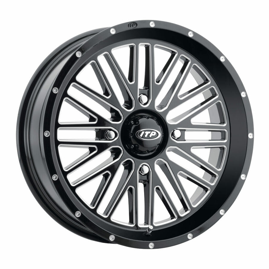 MOMENTUM WHEEL BLK/MAC 15X7 4/156 5+2 (+30MM)