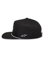 LABEL SNAPBACK HAT BLACK