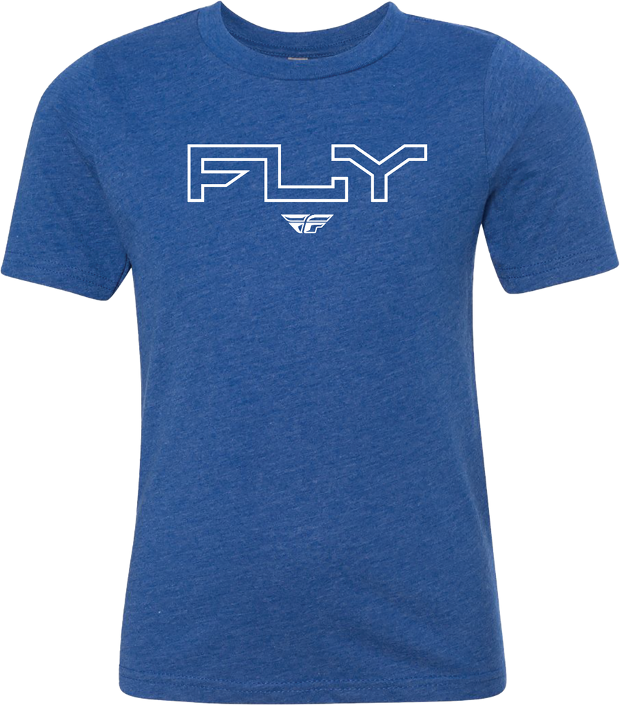 YOUTH FLY EDGE TEE ROYAL BLUE YM | 354-0310YM