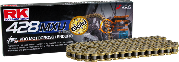 GB428MXU DRIVE CHAIN GOLD 428 X 116