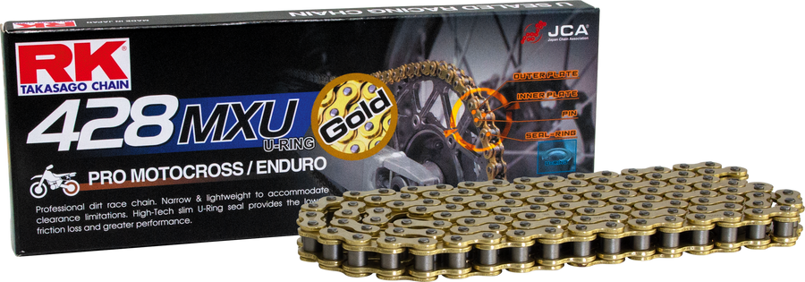 GB428MXU DRIVE CHAIN GOLD 428 X 120