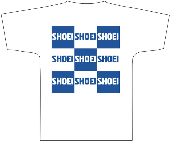 SHOEI CHECKERS TEE WHITE