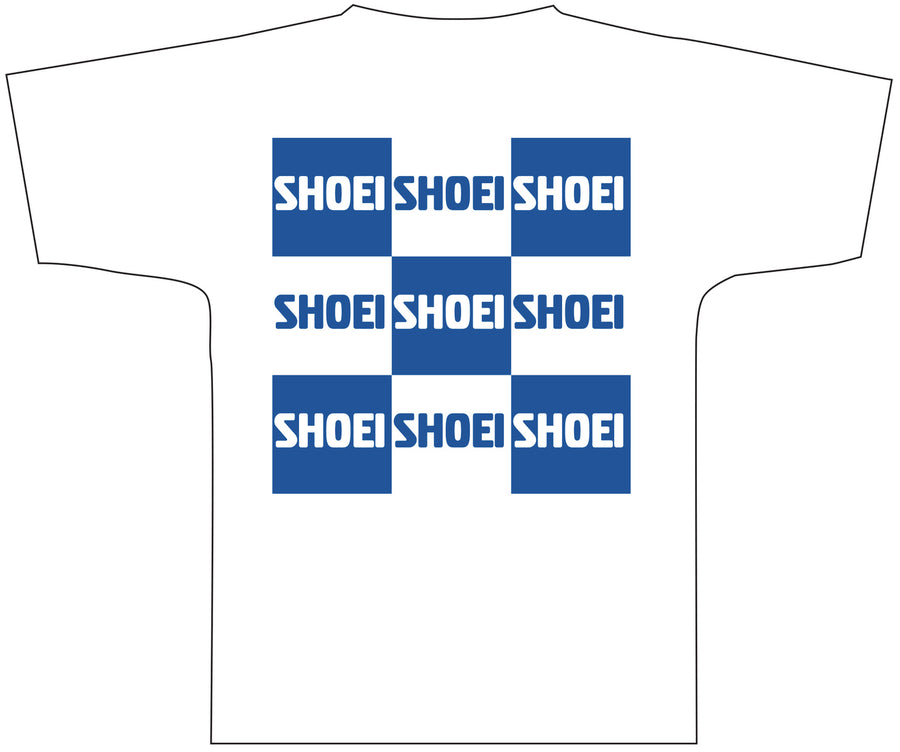 SHOEI CHECKERS TEE WHITE