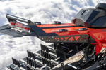 REAR BUMPER BLACK LYNX SHREDDER 4100 SERIES