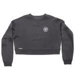 WM RENOWN CREWNK CROP BLK