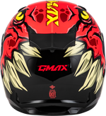 YOUTH GM-49Y DRAX HELMET RED YS