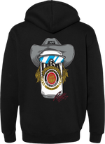 Stache Mullet Moto Hoodie