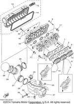 GASKET, MANIFOLD | 66V-13556-00-00