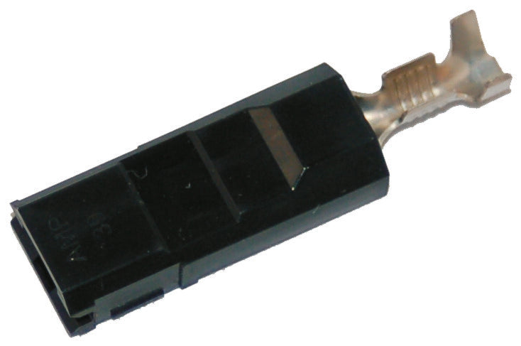 AMP .25" FEM BLACK SOCKET HOUSING 20-PK HD 72290-94 | NHD-72290-94