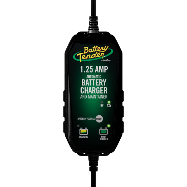 SELECTABLE 1.25 AMP CHARGER 6/12 VOLT | 022-0211-DL-WH