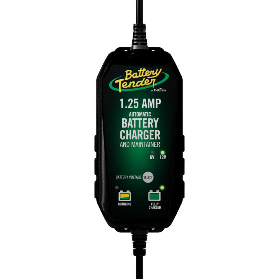 SELECTABLE 1.25 AMP CHARGER 6/12 VOLT | 022-0211-DL-WH