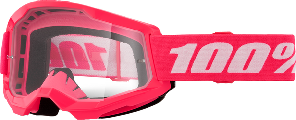 STRATA 2 JUNIOR GOGGLE PINK CLEAR LENS