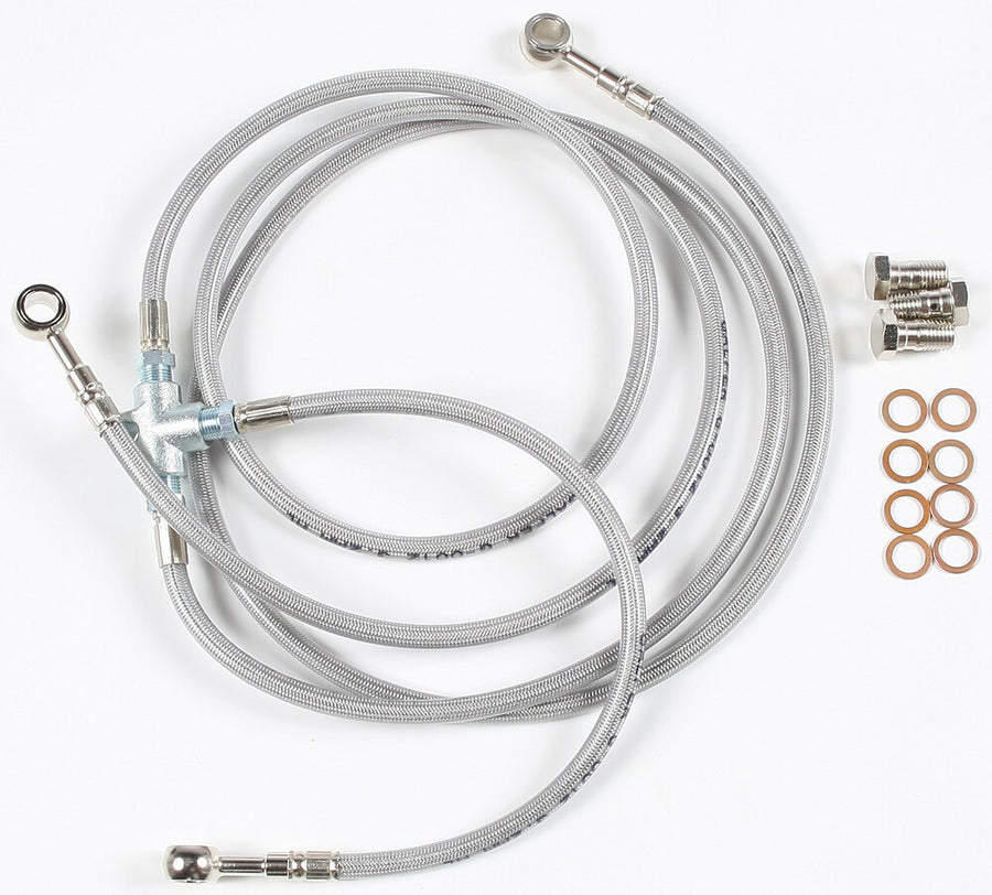 3 LINE FRONT BRAKE LINE KIT | FK003D725-3+2