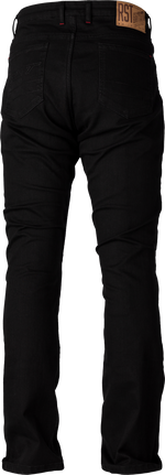 WOMENS STRAIGHT LEG 2 JEANS BLACK XS
