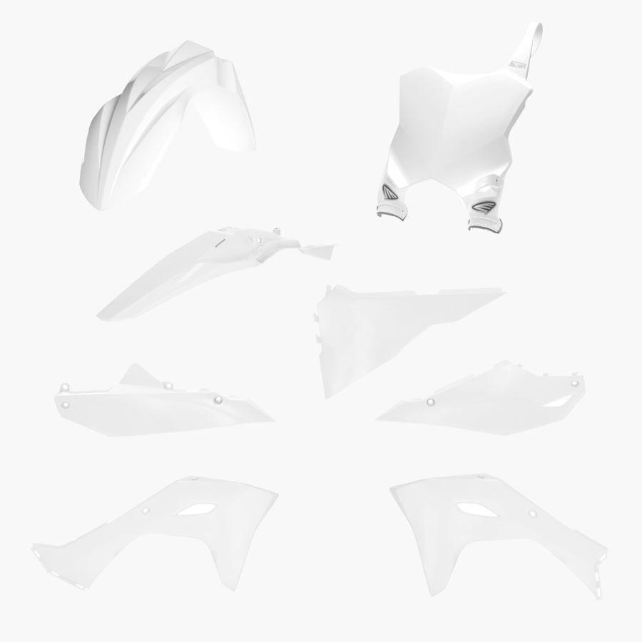 5 PIECE BODY KIT WHITE
