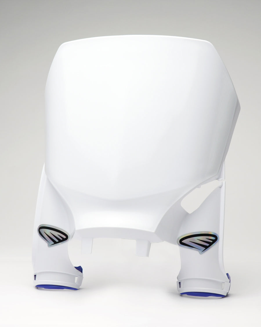 STADIUM NUMBER PLATE WHITE