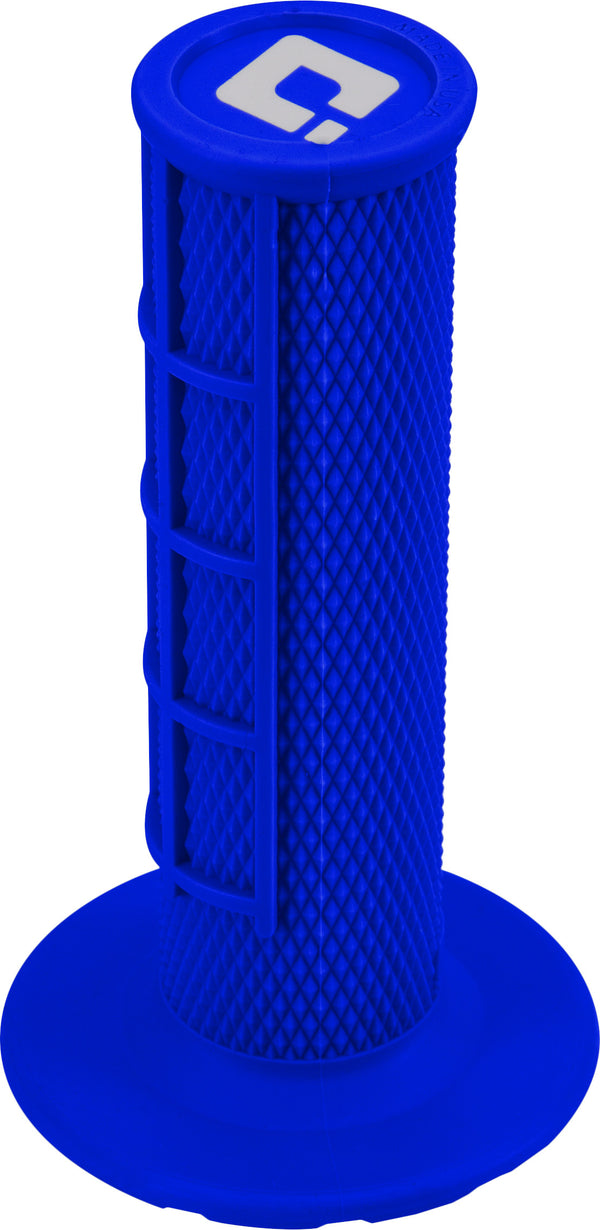 HALF WAFFLE LOCK-ON GRIP BLUE