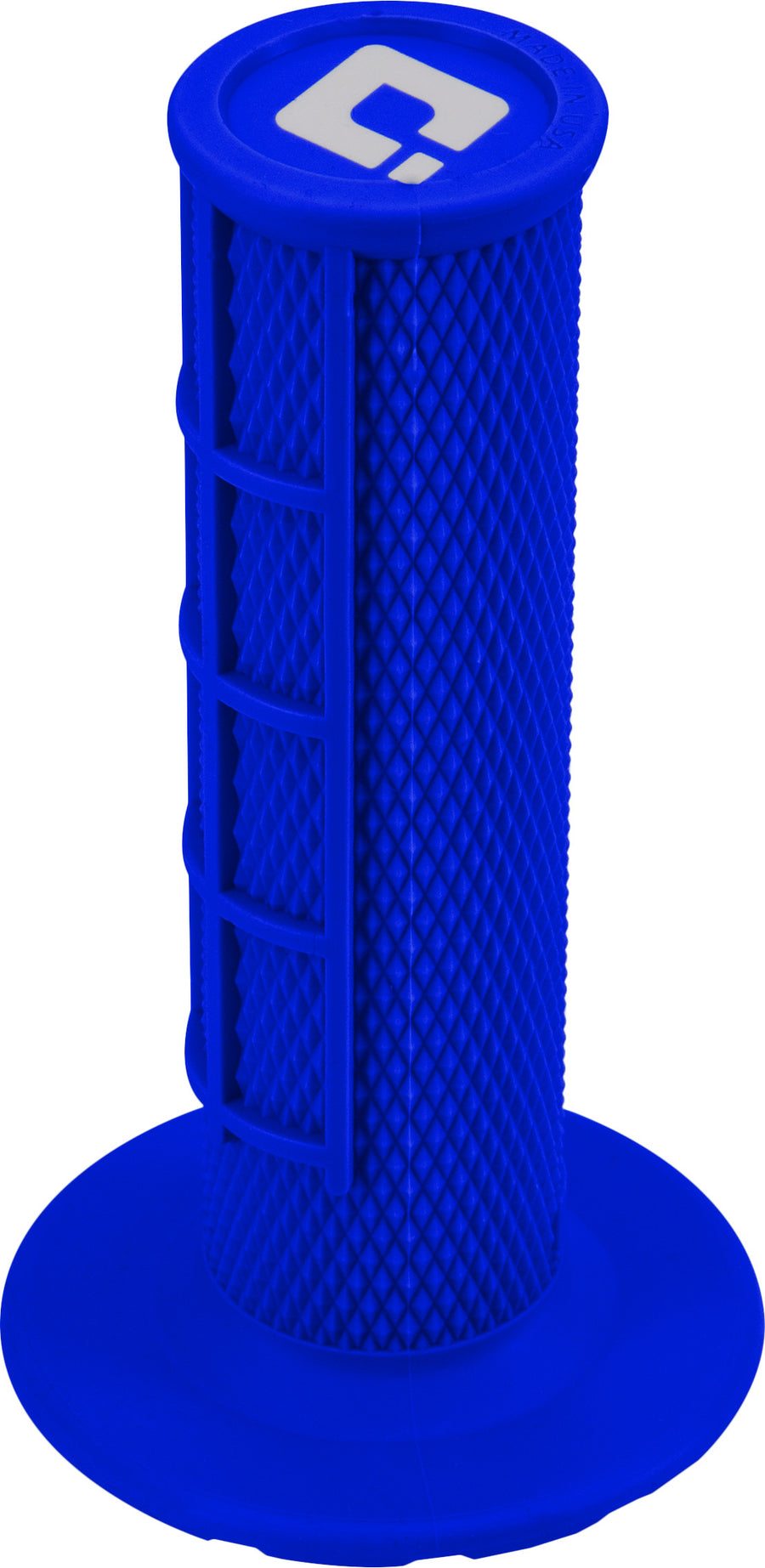 HALF WAFFLE LOCK-ON GRIP BLUE