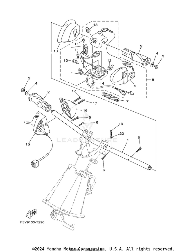 GRIP,HANDLE | F3P-U155D-01-00
