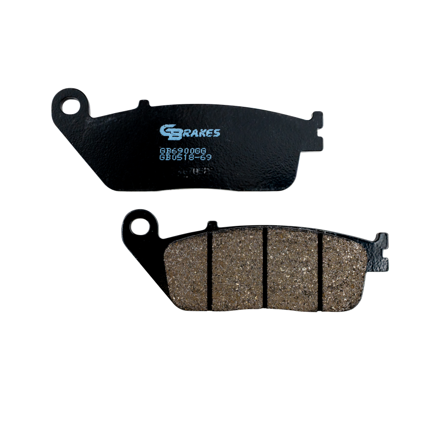 BRAKE PADS SEMI METALLIC | GB0518-69