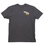 FLYER TEE GRAPHITE BLACK