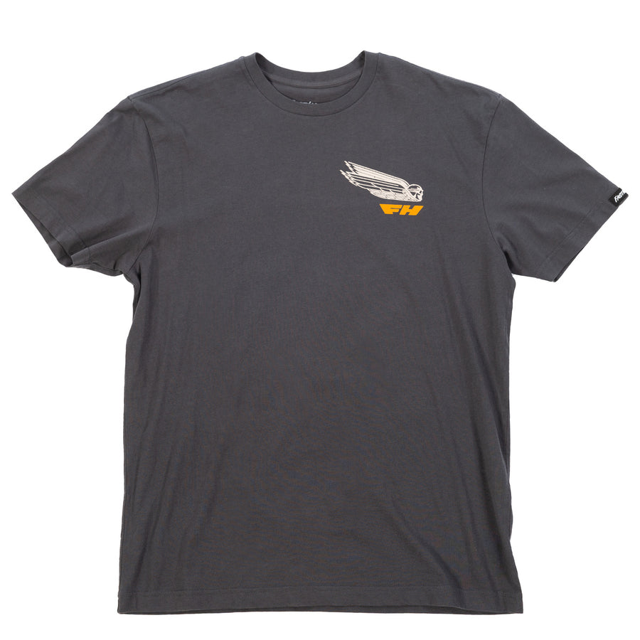 FLYER TEE GRAPHITE BLACK