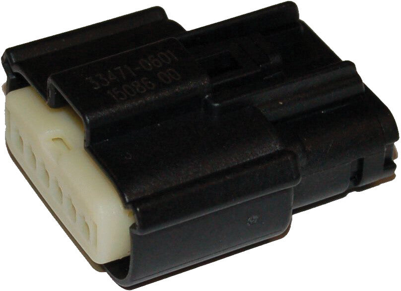MLX 6-PIN FEM CONN BLK THRTTL CNTRL ACTTR HD72483-08BK | NM-33471-0601