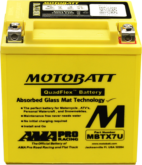 BATTERY MBTX7U SEALED FACTORY ACTIVATED | MBTX7U