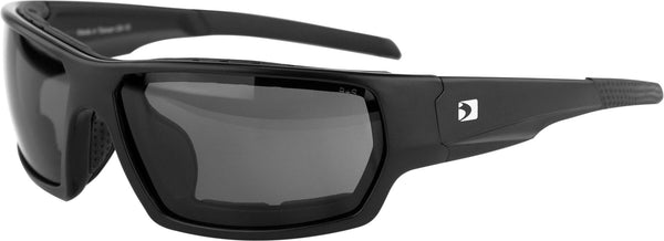 TREAD SUNGLASSES MATTE BLACK W/SMOKED LENS REMOVABLE FOAM | BTRE001