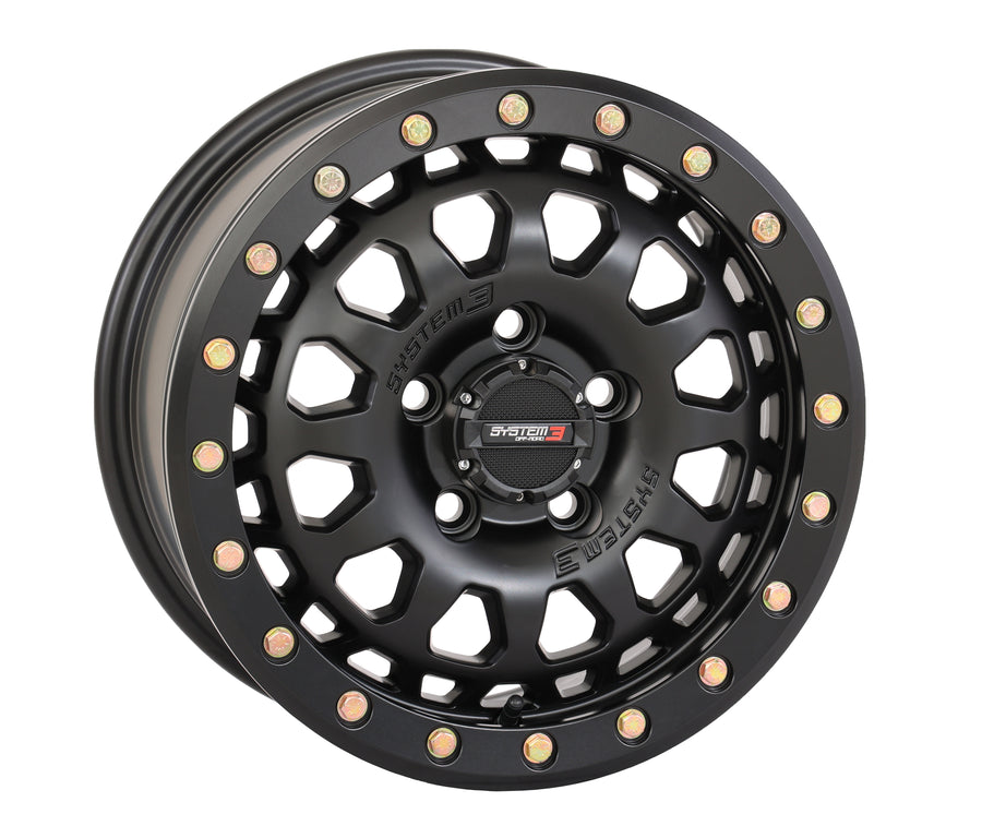 SB6 BL WHEEL 15X7 6+1 (+50MM) 5/4.5 MATTE BLACK | 15S3-6545