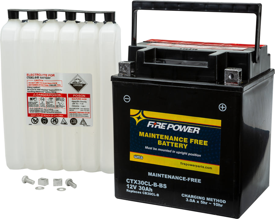 BATTERY CTX30CL-B-BS MAINTENANCE FREE