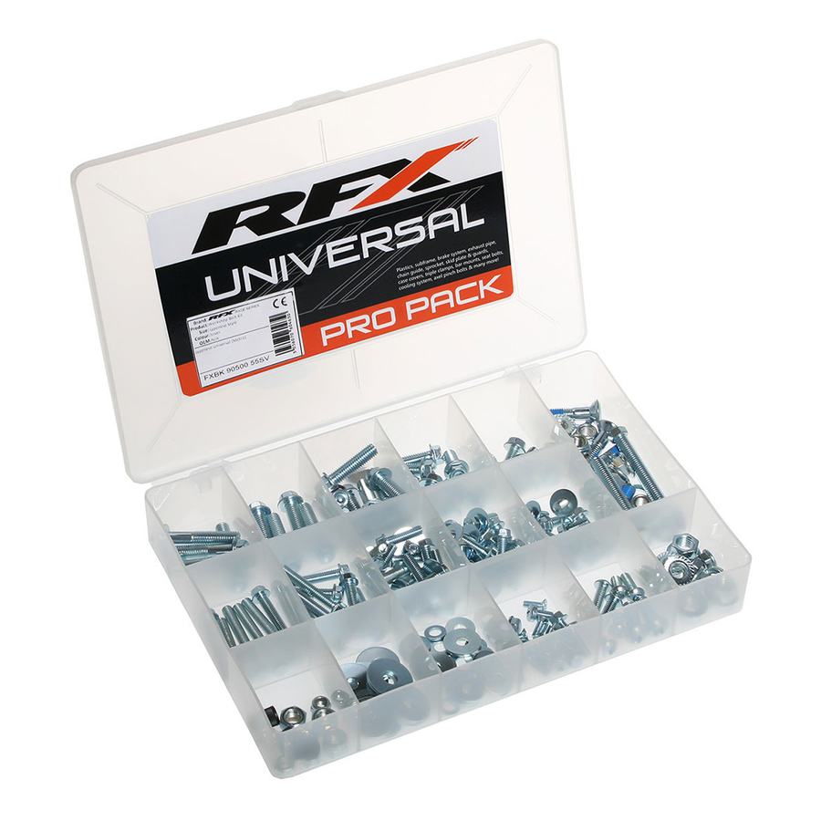 BOLT PACK METRIC UNIVERSAL | FXBK 90500 55SV