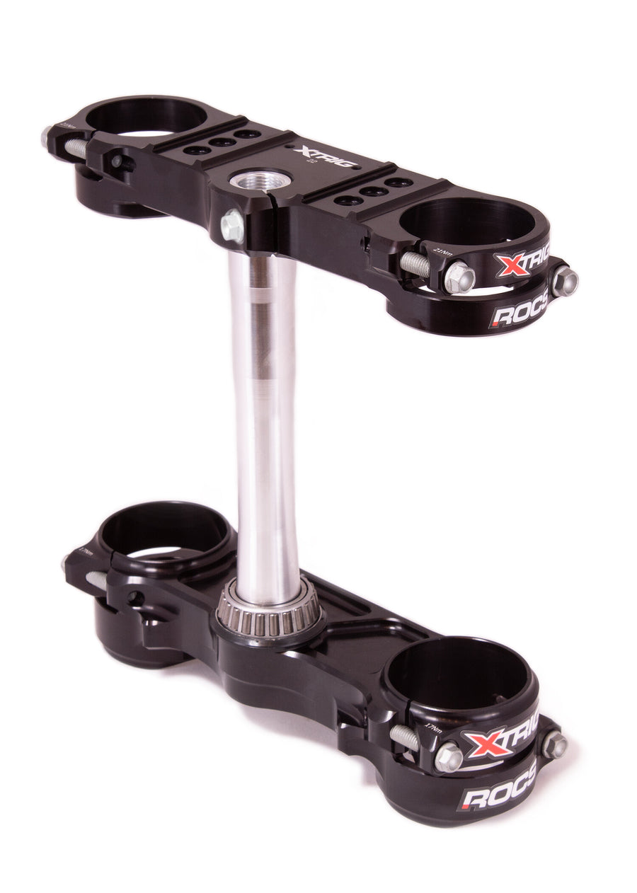 XTRIG ROCS TECH CLAMPS BLACK GAS 22MM | 501330501201