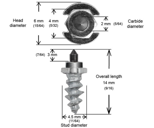 7/16"-11MM SHOULDER STUDS QTY 24 | SS-1124R