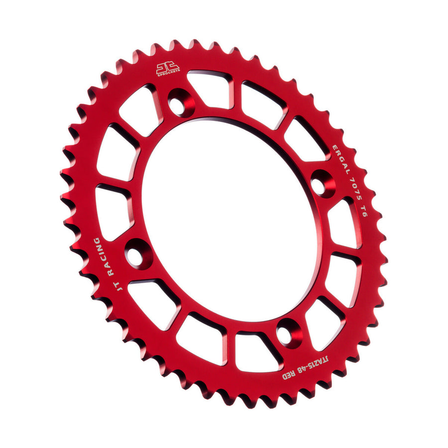 REAR RACELITE SPROCKET ALUM 48T-420 RED HON | JTA215.48RED