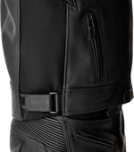 TRACTECH EVO D3O JACKET BLK/BLUE LEATHER