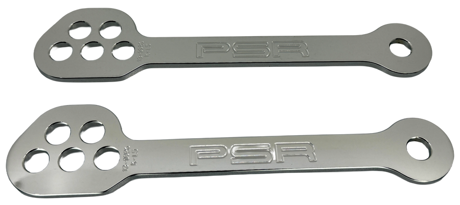 LOWERING LINK STK/1.5"-3.5" DROP SILVER KAW