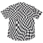 TRIP SS BTN SHRT BLK/WHT 3X