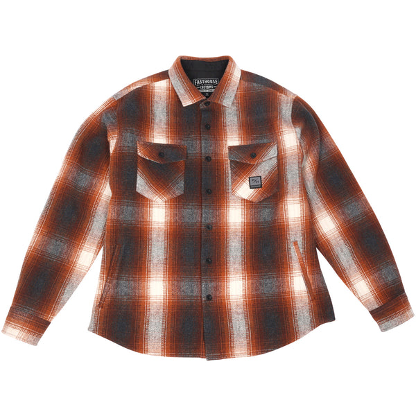 FOLSOM FLANNEL RUST