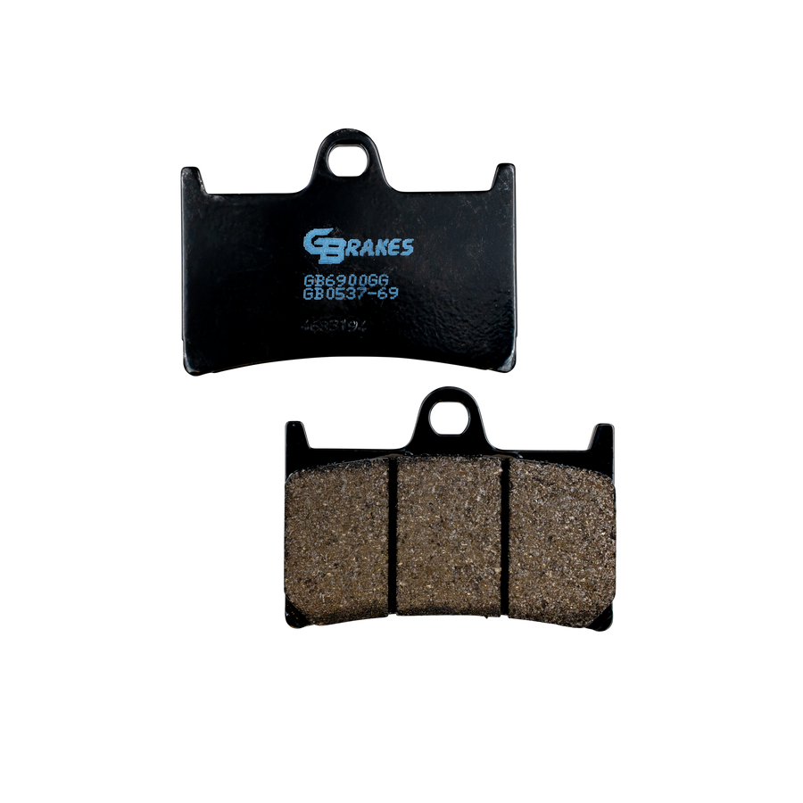 BRAKE PADS SEMI METALLIC | GB0537-69