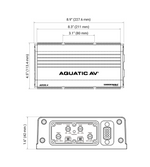 4 CHANNEL AMP 600W | AD504.4